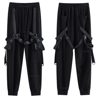 Pantalon techwear noir