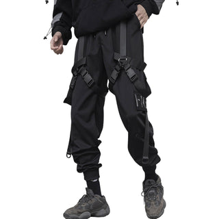 Pantalon techwear noir