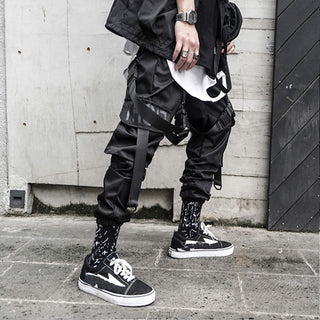 Pantalon techwear noir