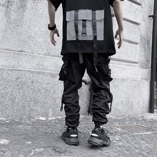 Pantalon techwear noir