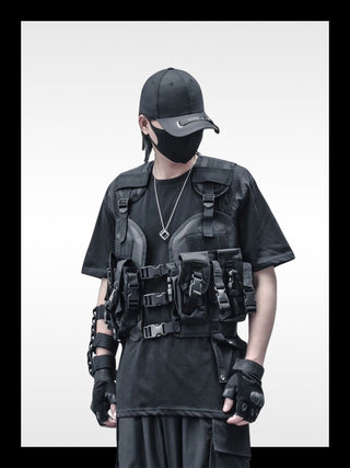 Tactical vest holster