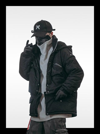 Techwear winter jackets
