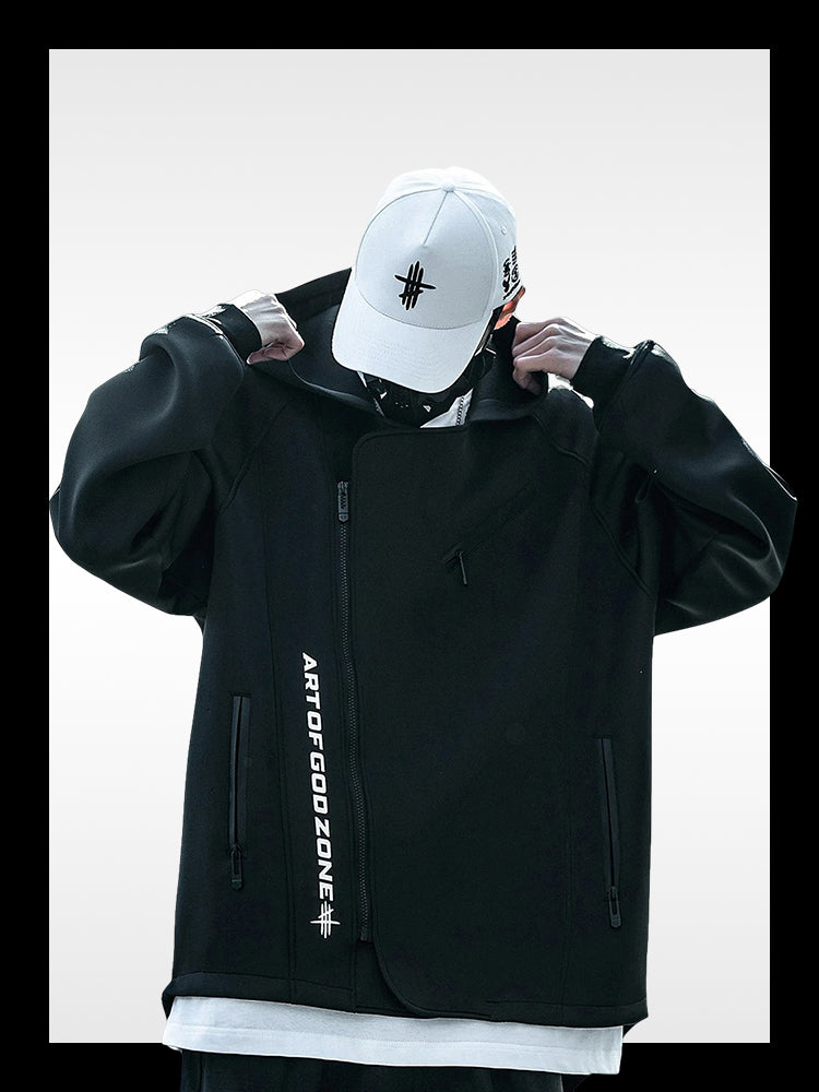 Oversized techwear-hoodie