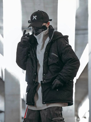 Techwear winter jackets
