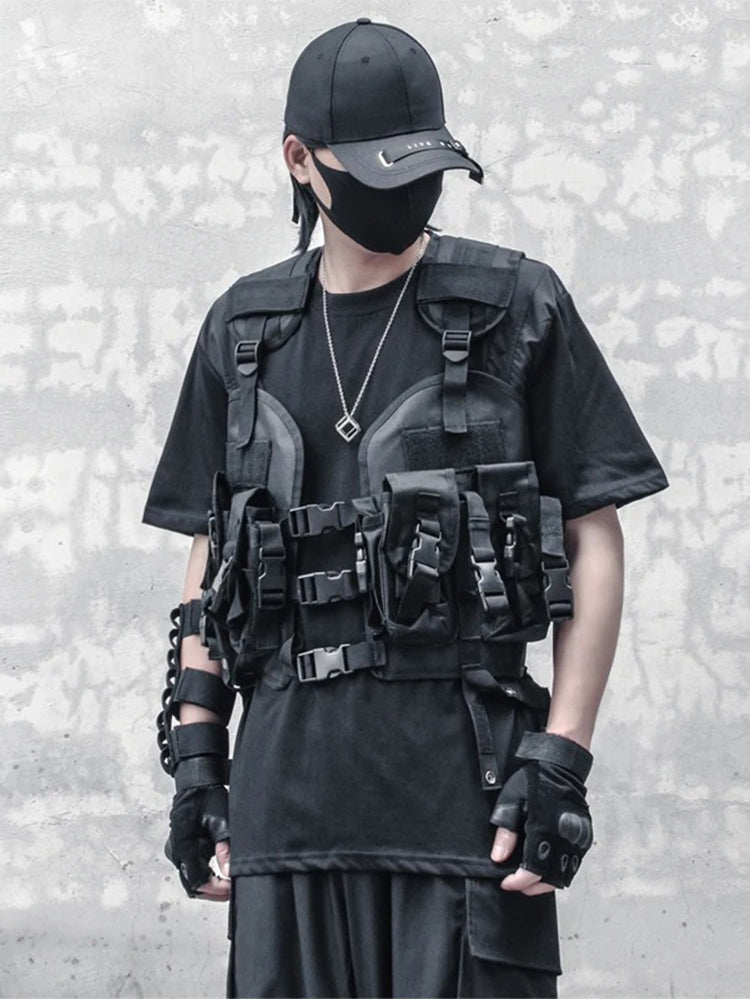 Tactical vest holster