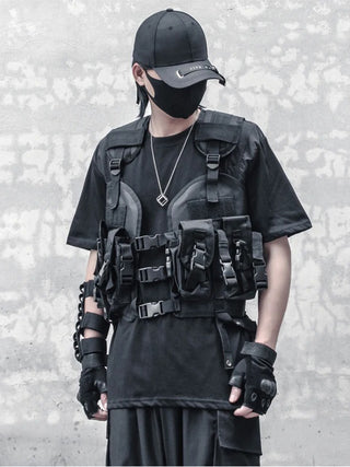 Tactical vest holster