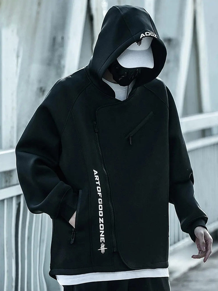 Oversized techwear-hoodie