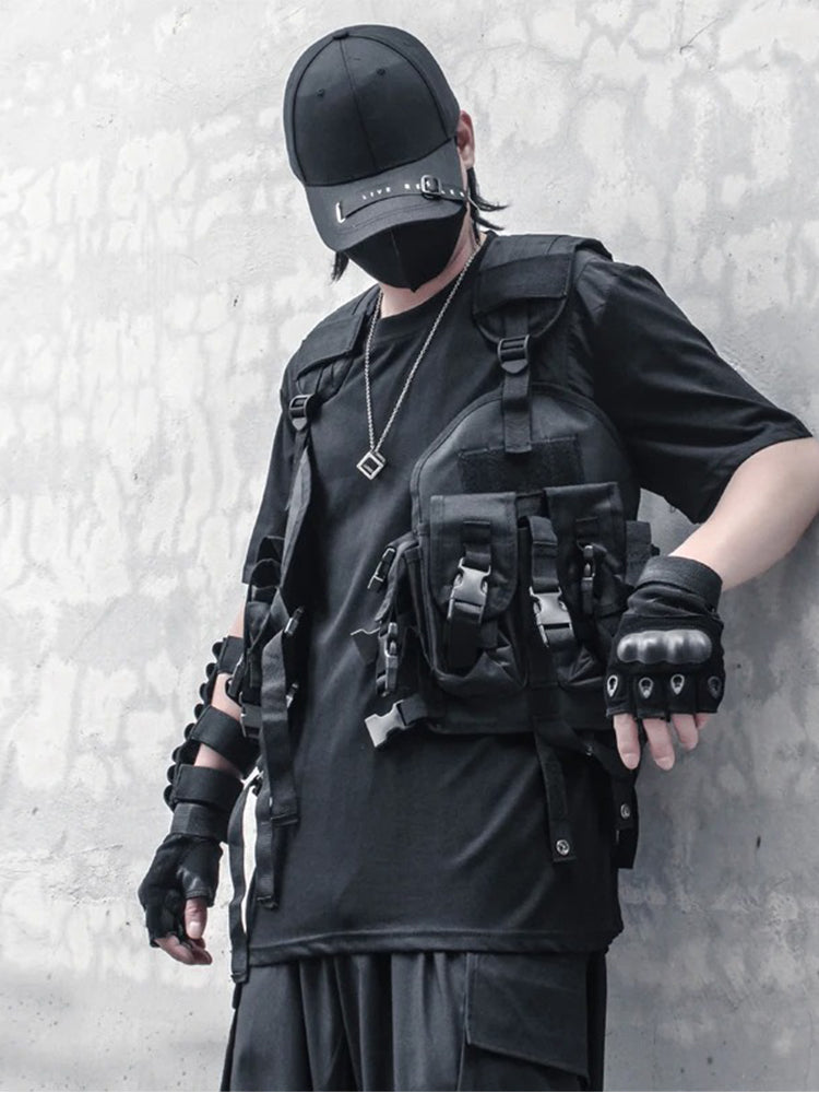 Tactical vest holster