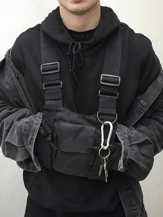 Techwear chest rig zwarte
