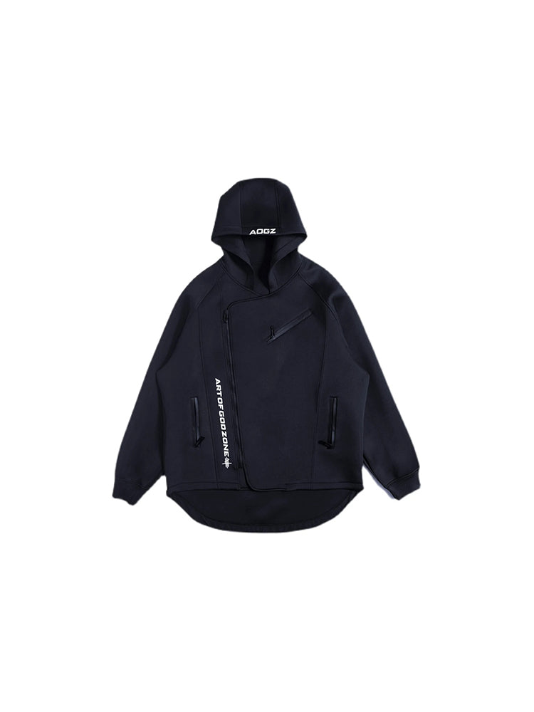 Oversized techwear-hoodie