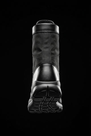 Black tactical shoes