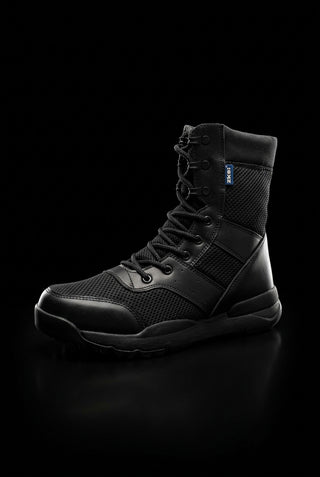 Combat boots techwear