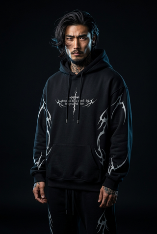 Cyberpunk techwear-hoodie