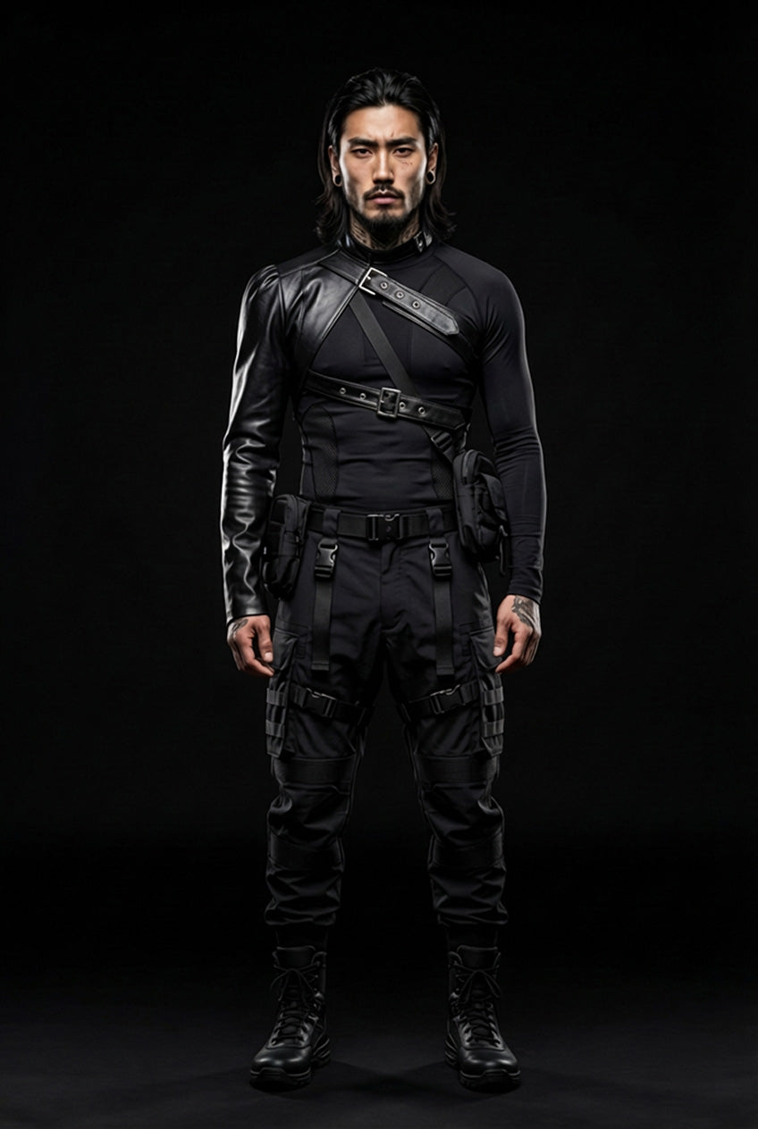 Goth techwear