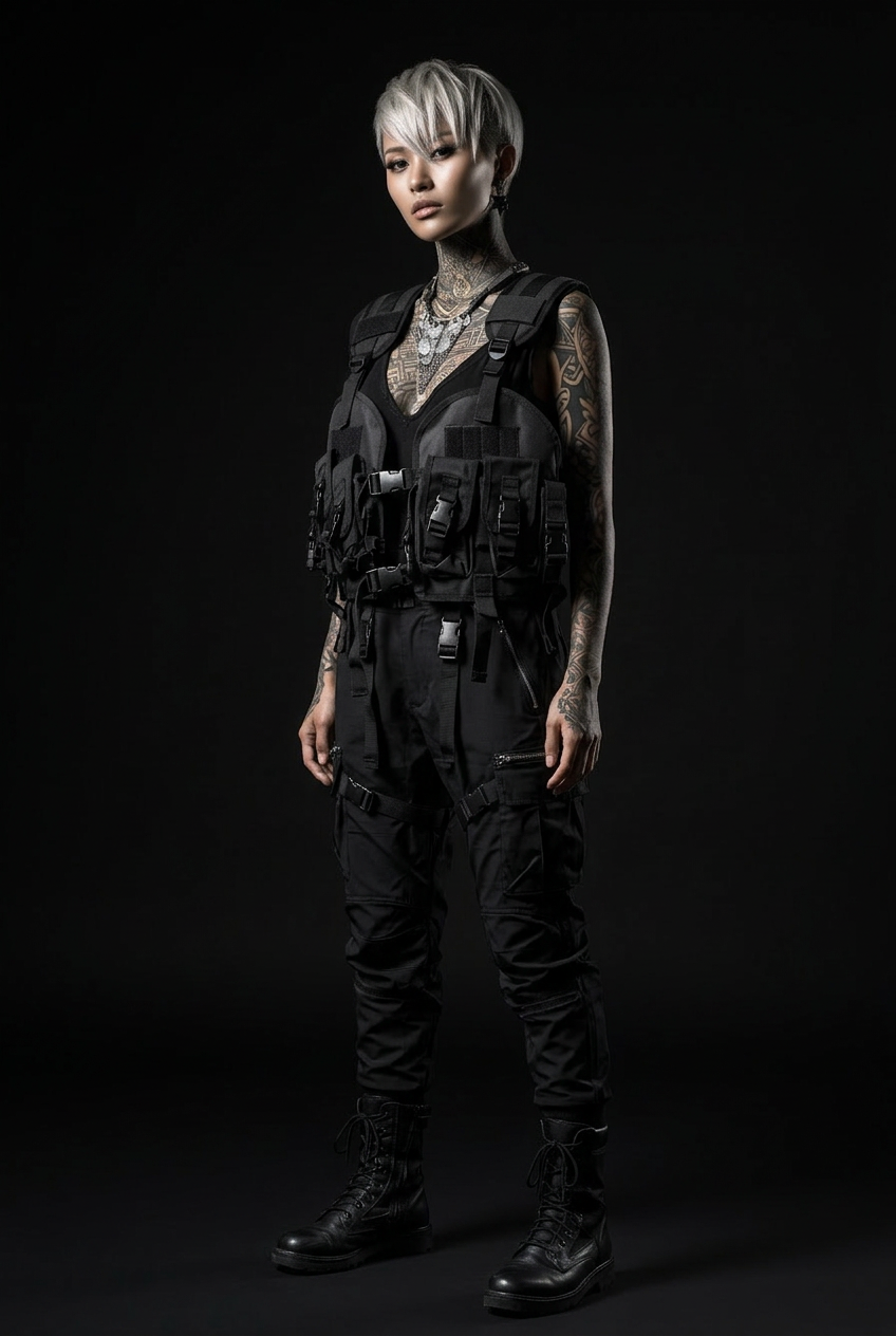 Tactical vest holster