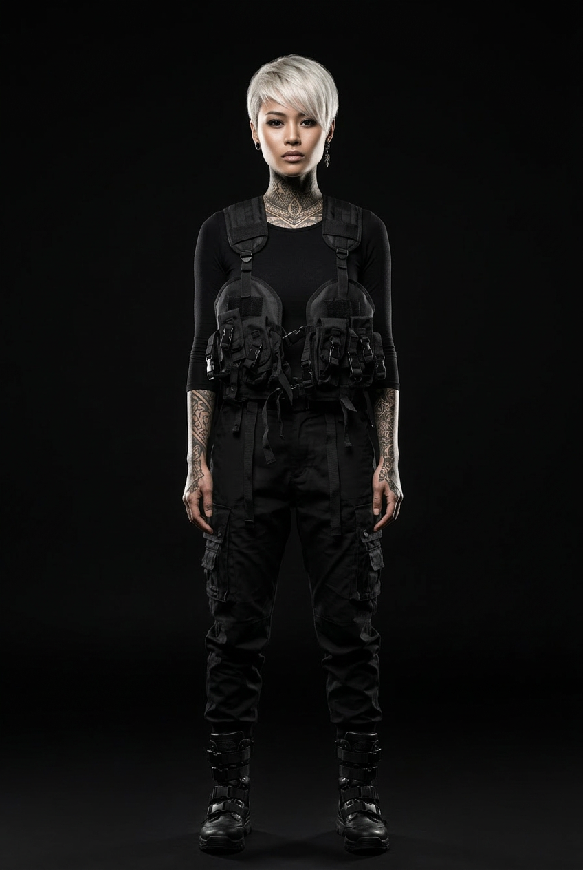 Tactical vest holster