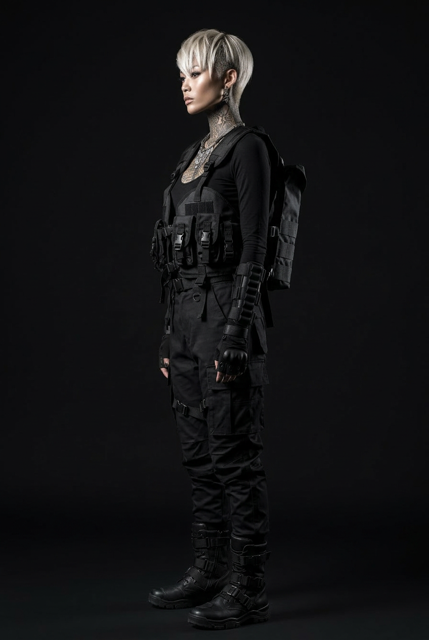 Tactical vest holster