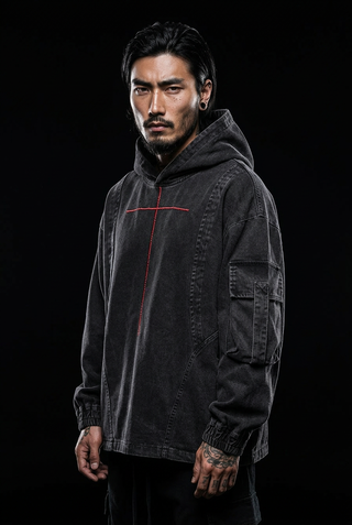 Japanese techwear-hoodie