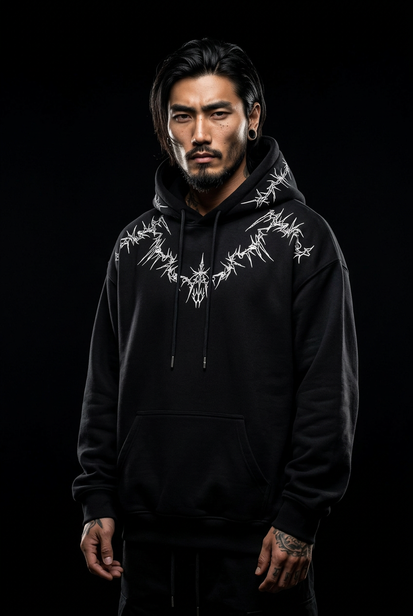 Japanse streetwear-hoodie