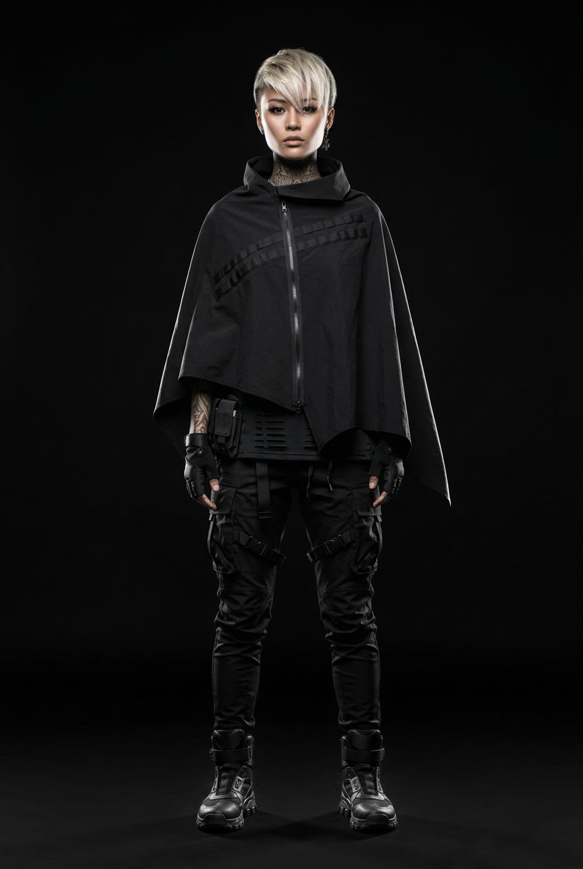 Techwear-poncho