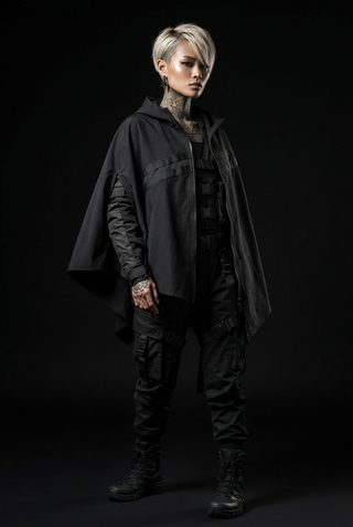 Techwear-poncho