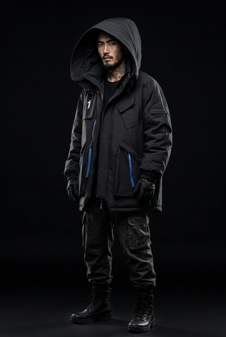Techwear winter jackets