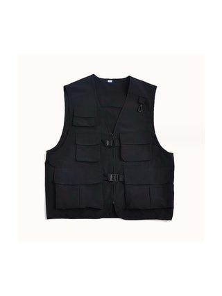 Zwart tactisch vest