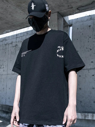 Black techwear shirt
