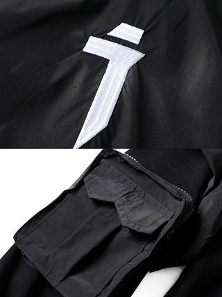 Zwarte hoodie-streetwear