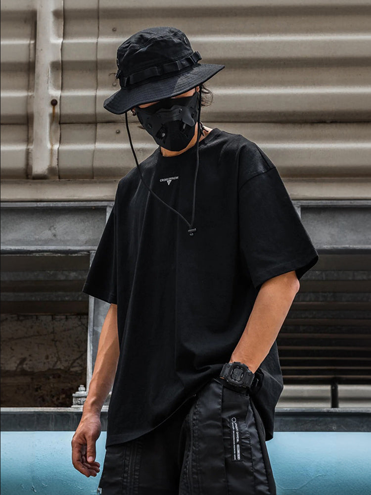 T shirt streetwear noir