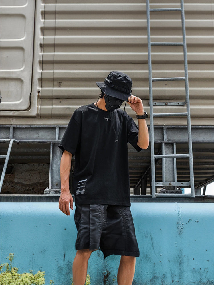 T shirt streetwear noir