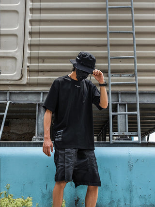 T shirt streetwear noir