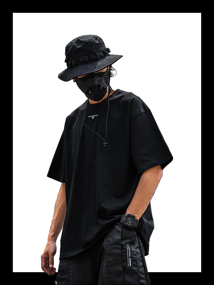 T shirt streetwear noir